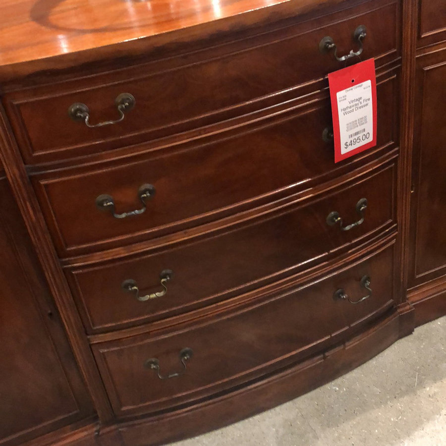 Vintage Hathaway's Fine Wood Dresser Divine Consign Consignment and Resale Furniture Chicago IL